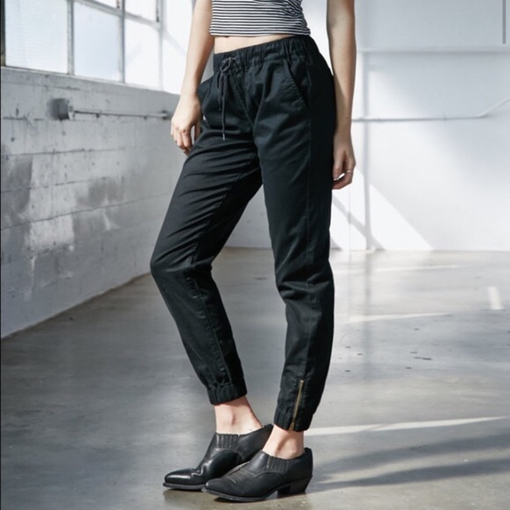 Pacsun Black Denim Joggers
